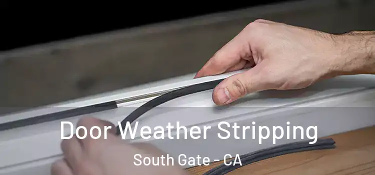  Door Weather Stripping South Gate - CA